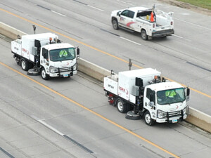 Street Sweeper cleaning by ProSweep Inc.